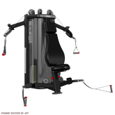 NAUTILUS HUMANSPORT SHOULDER CHEST, 60BLK, CARBON FIBER